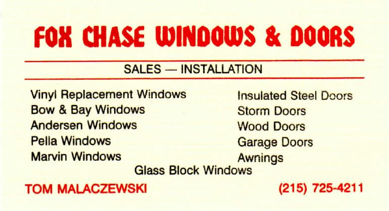 Vinyl Replacement Windows, Bow & Bay Windows, Anderson Windows, Pella Windows, Marvin Windows, Insulated Steel Doors, Storm Doors, Wood Doors, Garage Doors, Awnings, Glass Block Windows